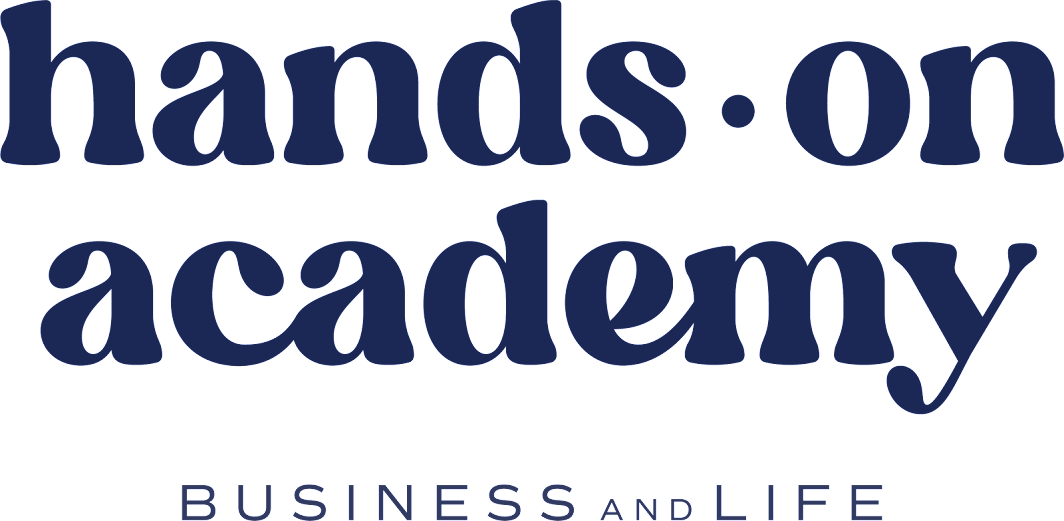 Logo HOA - Hands on academy voor de bio